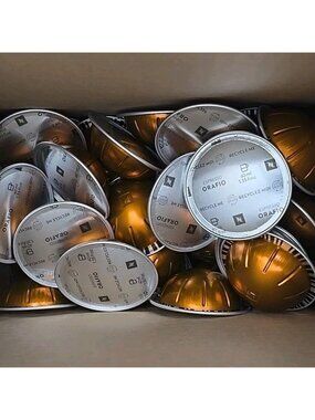 Nespresso Coffee Vertuo Capsules Pods Orafio 50 BULK COUNT BB 12/26